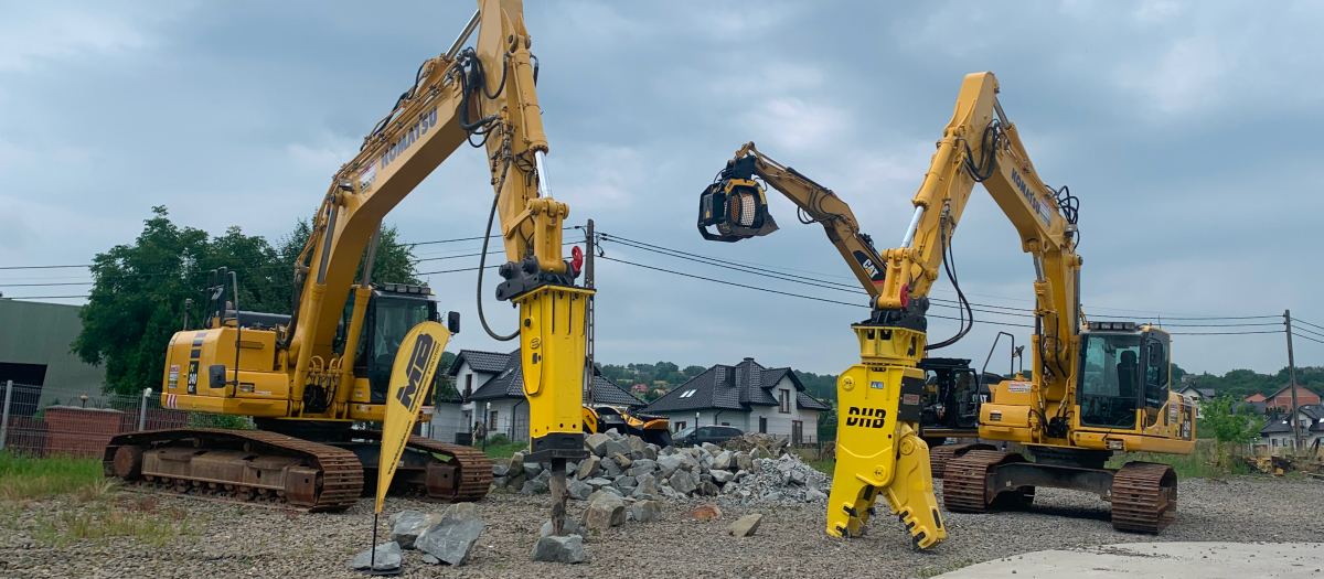 Sprzęt do wyburzeń DHB