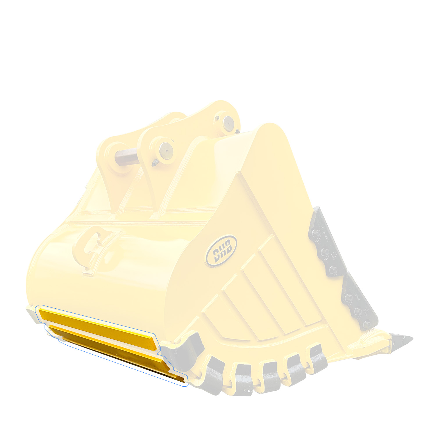 Ochrona przed zużyciem tylnym łyżki XDR 280